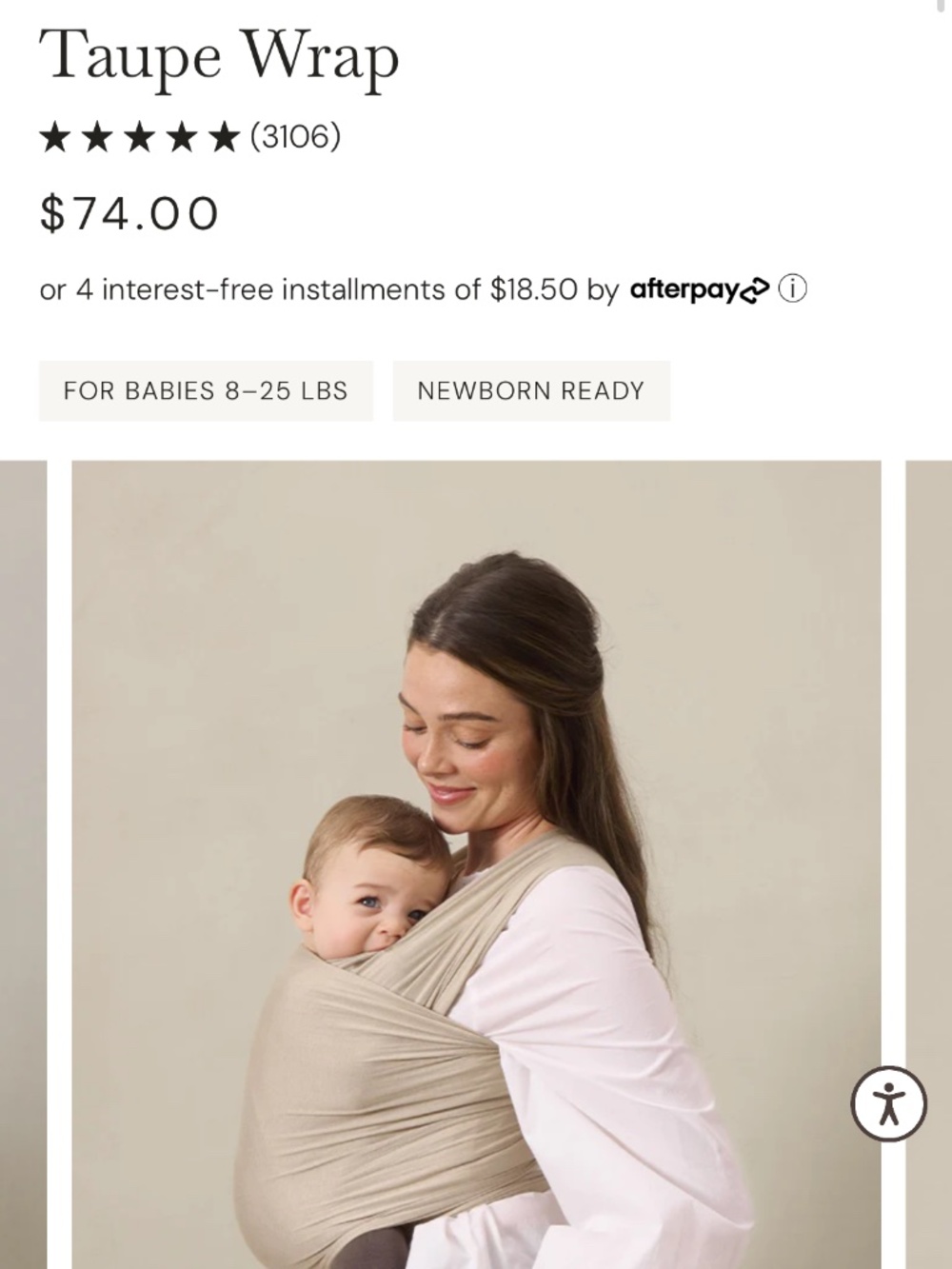 Solly Baby Taupe Wrap